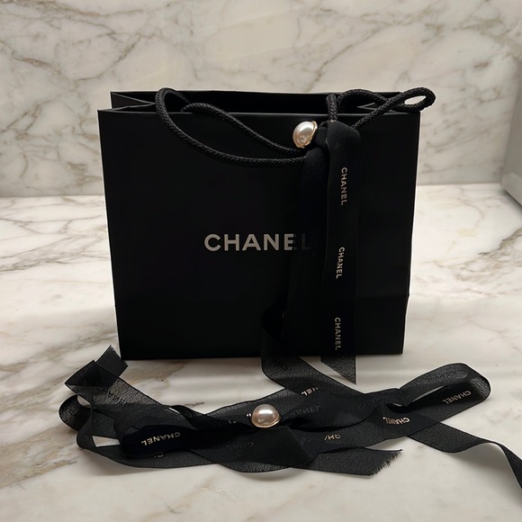 CHANEL Handbags - Chanel Shopping Bag & Ribbon